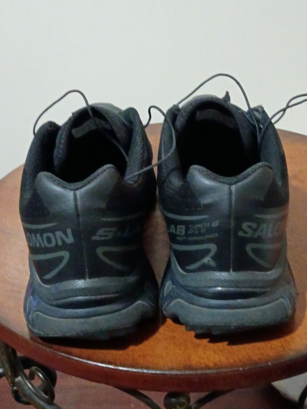 Salomon XT-6 Men's Black Low Top Lace-Up Athletic Sneakers Style 410866 Size 8 - Picture 9 of 16